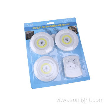 Điều khiển từ xa không dây Led Led Puck Light